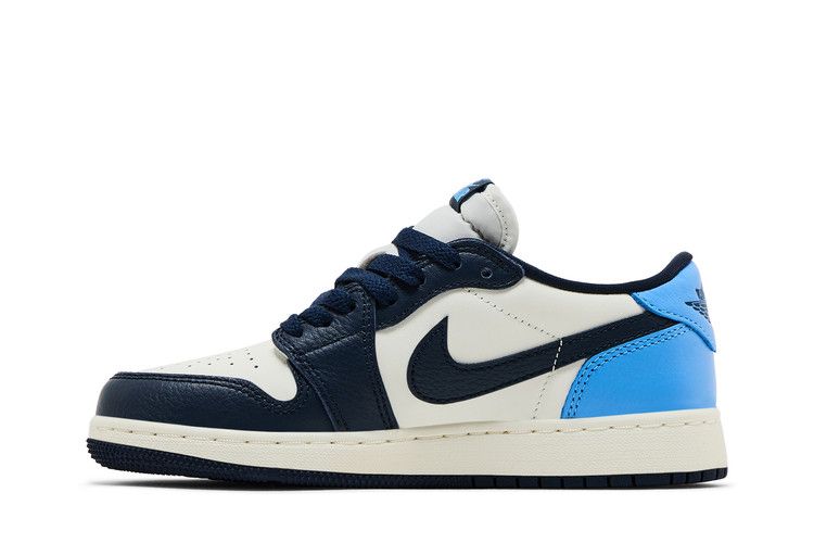 Air Jordan 1 Retro Low OG GS Obsidian UNC