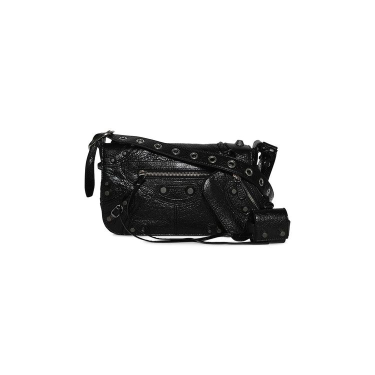 Balenciaga Le Cagole XS Flap Bag Black