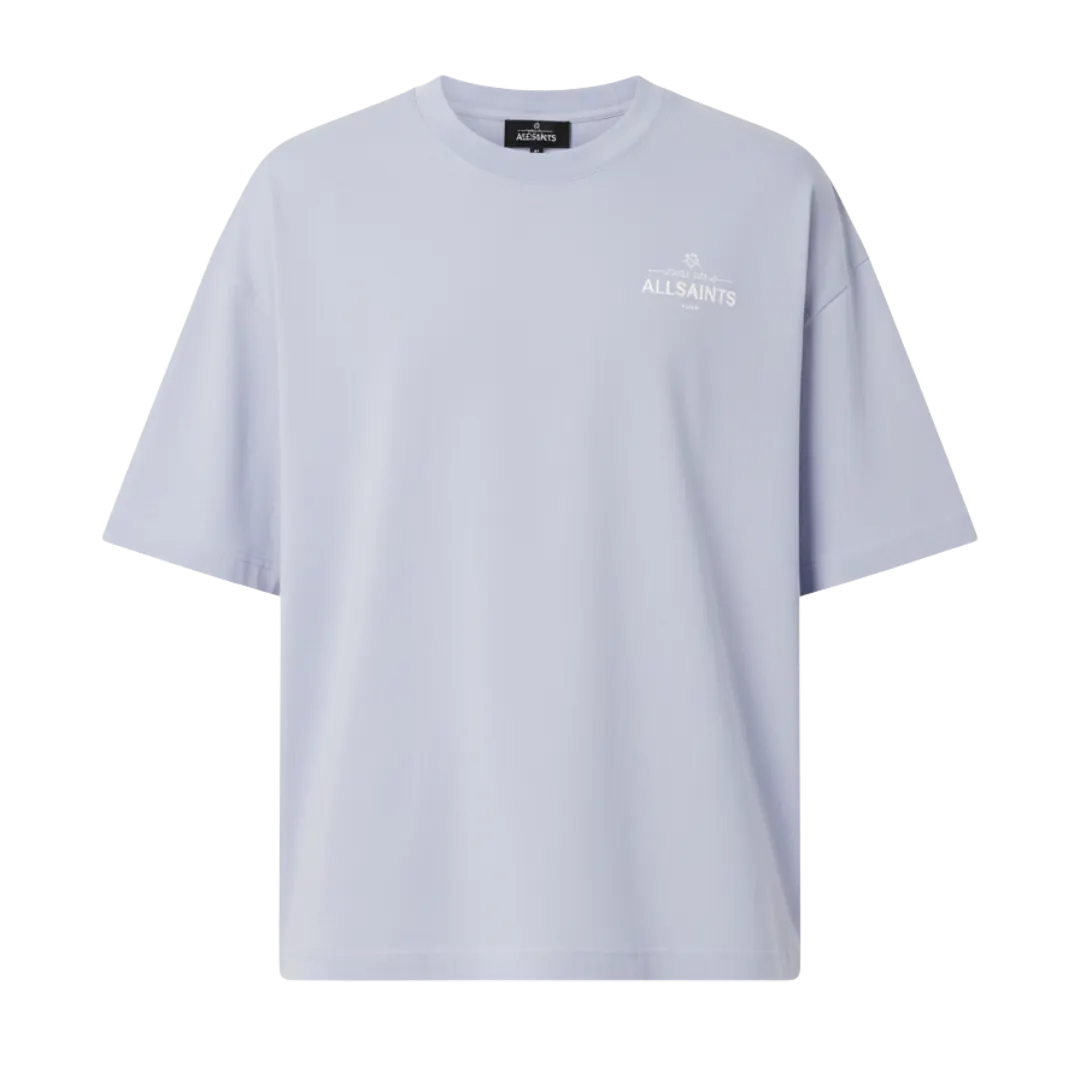 ALL SAINTS Soleil SS Crew (shore-blue)