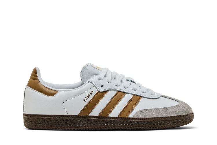Adidas Samba OG White Brown Desert