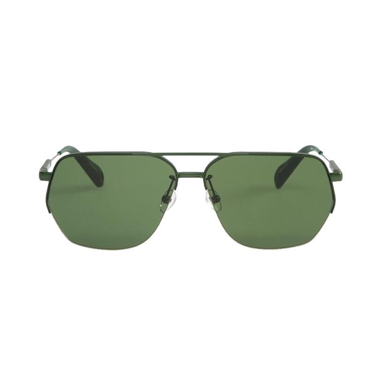 Jacquemus Aviator Sunglasses Green