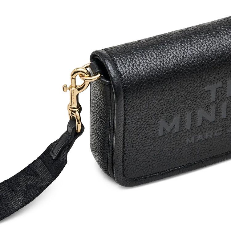 Marc Jacobs Leather Mini Bag Black
