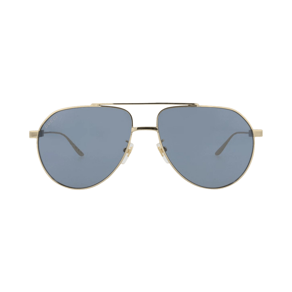 Gucci Aviator Sunglasses Gold/Grey