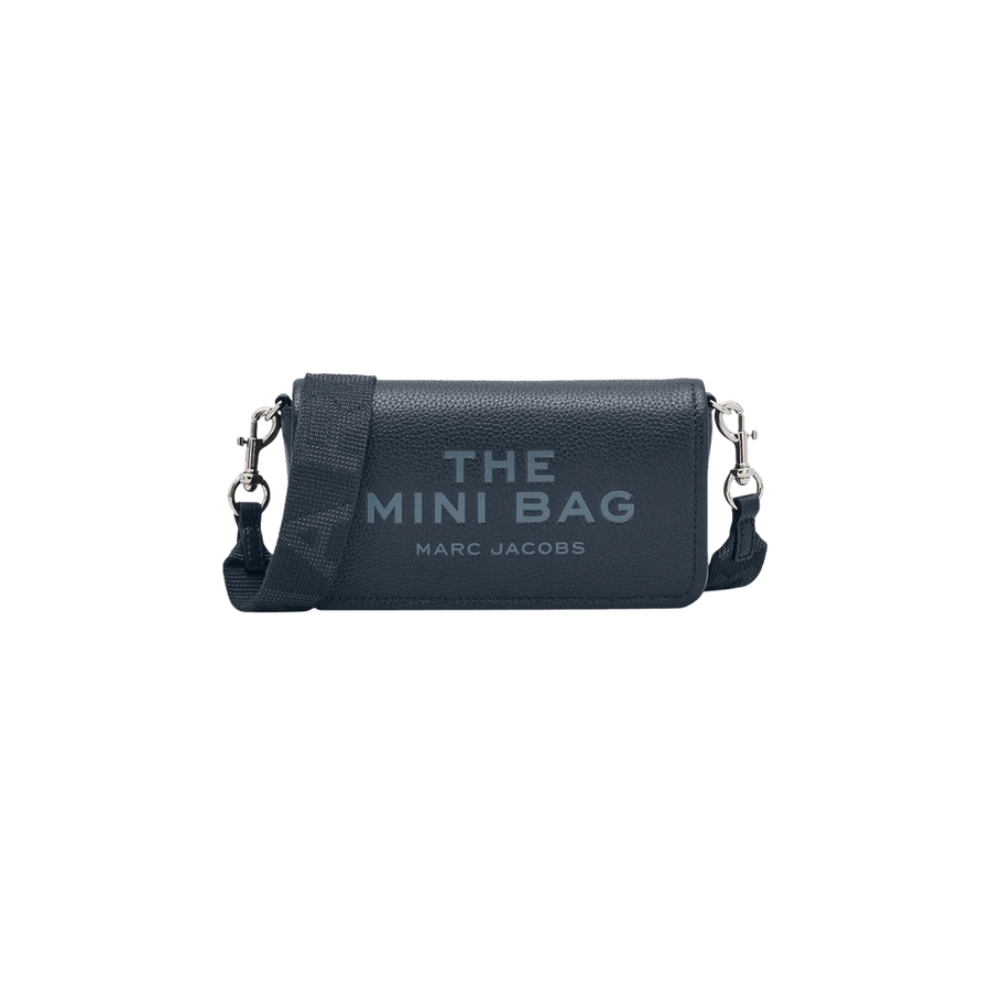Marc Jacobs Leather Mini Bag Blue Sea