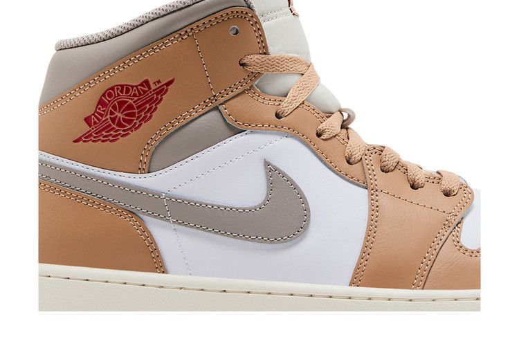Air Jordan 1 Mid Hemp White