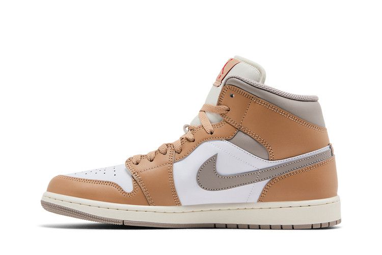 Air Jordan 1 Mid Hemp White
