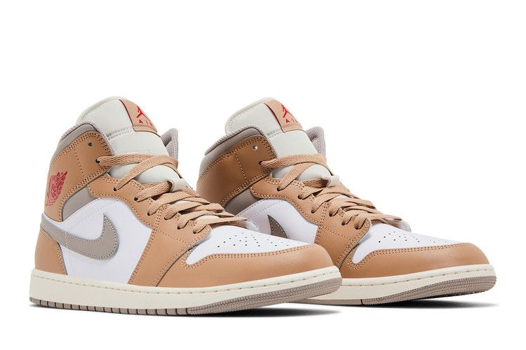 Air Jordan 1 Mid Hemp White