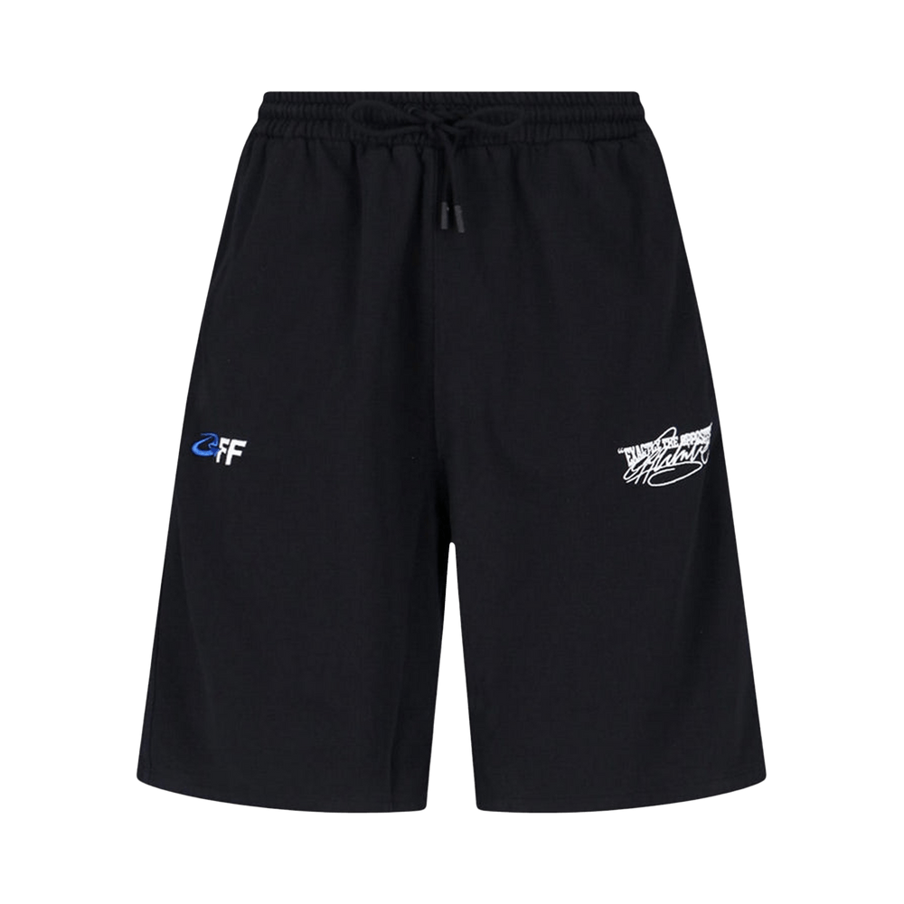 Off-White Exactly The Opposite Arrow Skate Sweatshorts Black