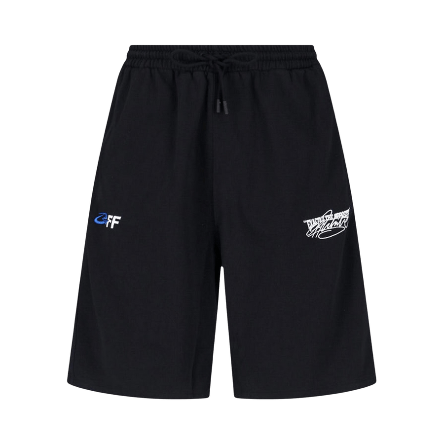 Off-White Exactly The Opposite Arrow Skate Sweatshorts Black