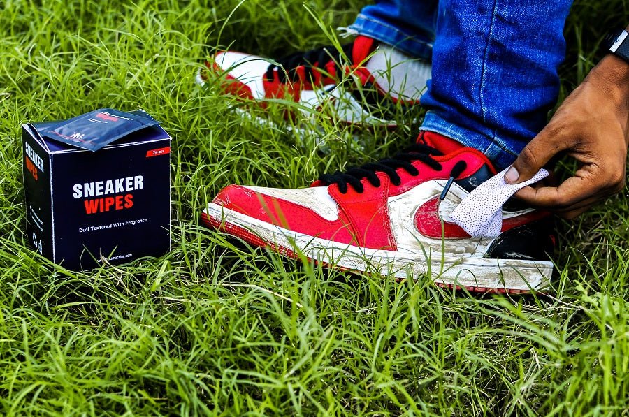 Sneaker Wipes- Pack of 12 Shoe Cleaning Wipes Kicks Machine