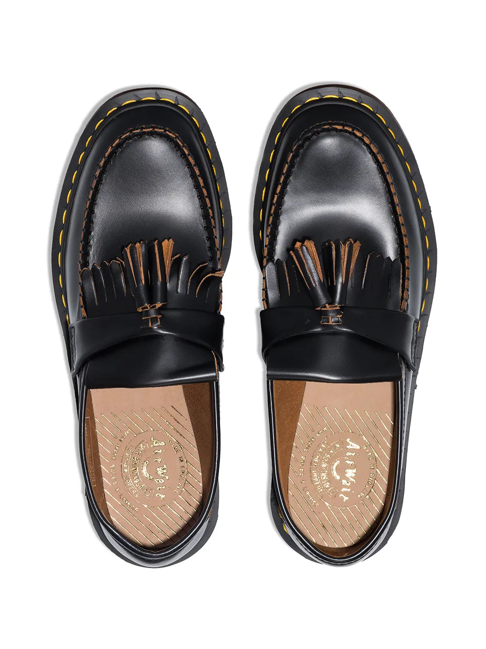 Mie Vintage tassled leather loafers