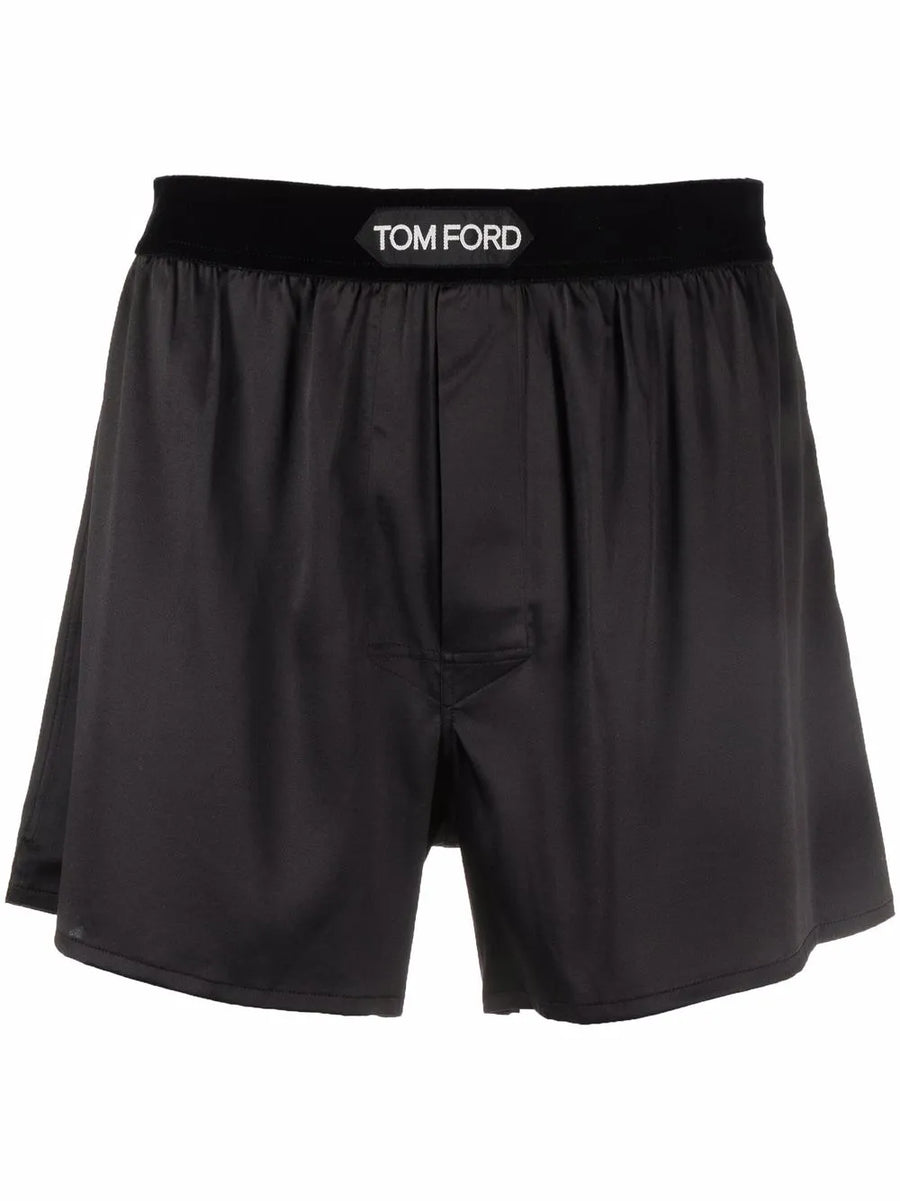 logo-patch boxer briefs