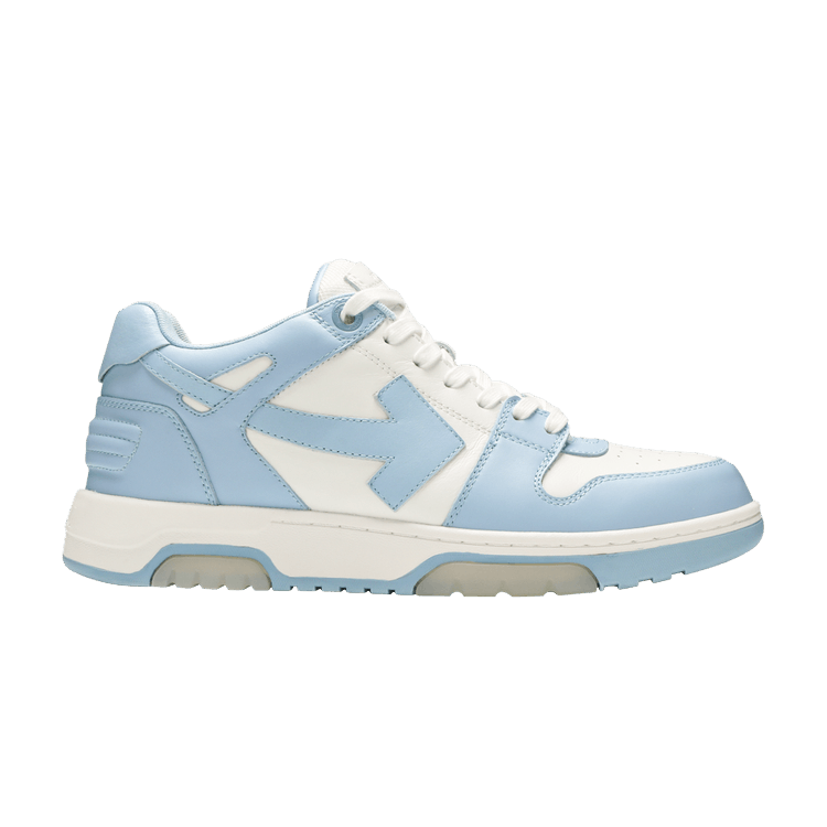 OFF-WHITE OOO Low Out Of Office Suede White Blue