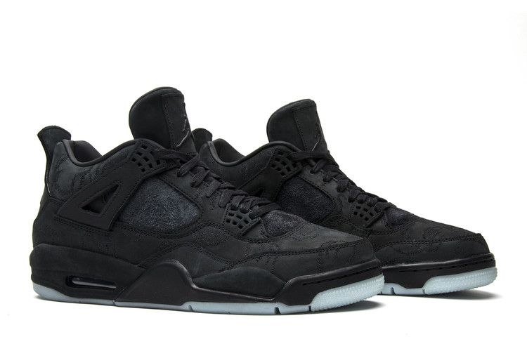 Jordan 4 Retro Kaws Black