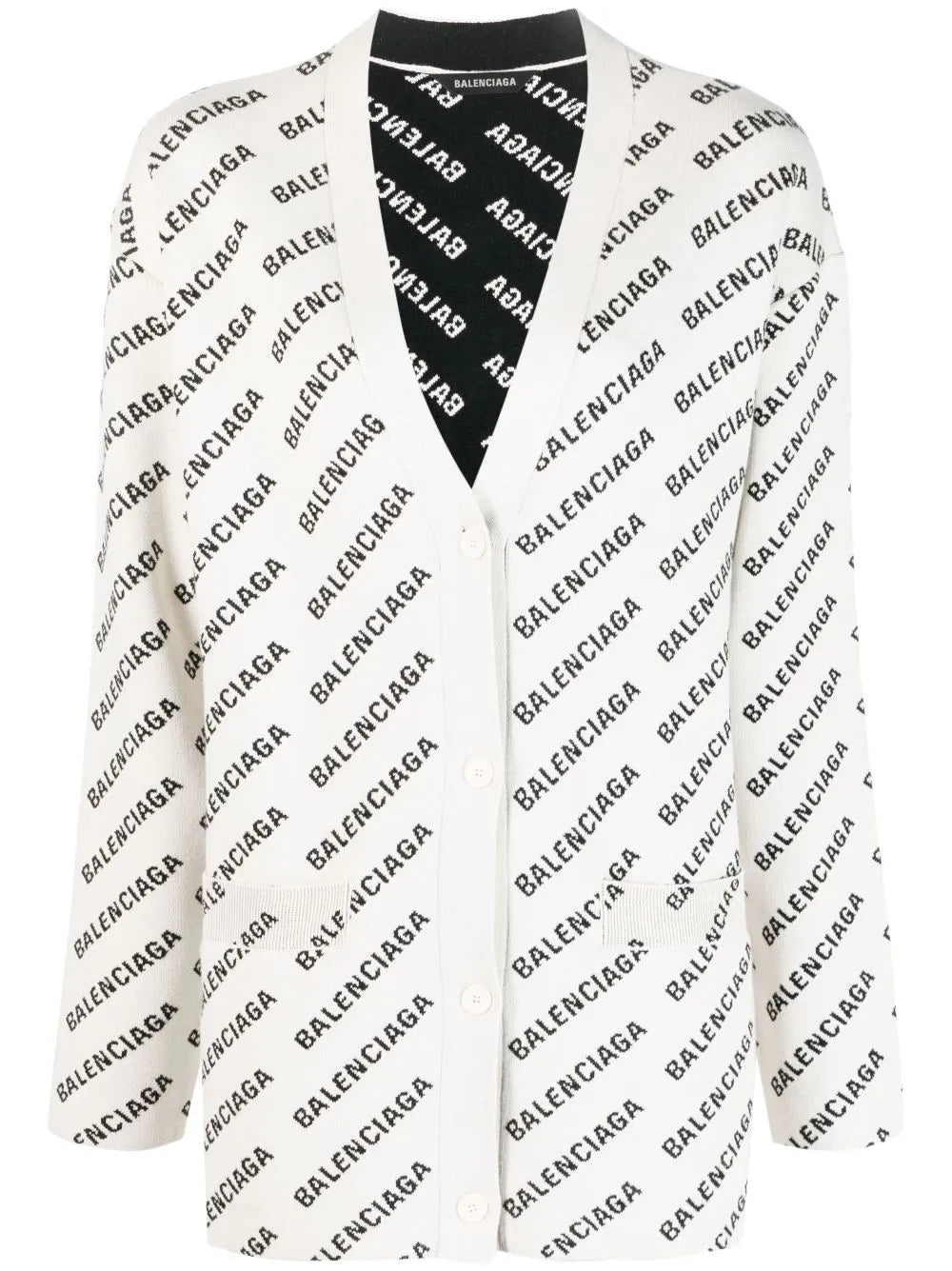 Mini Allover Logo cardigan