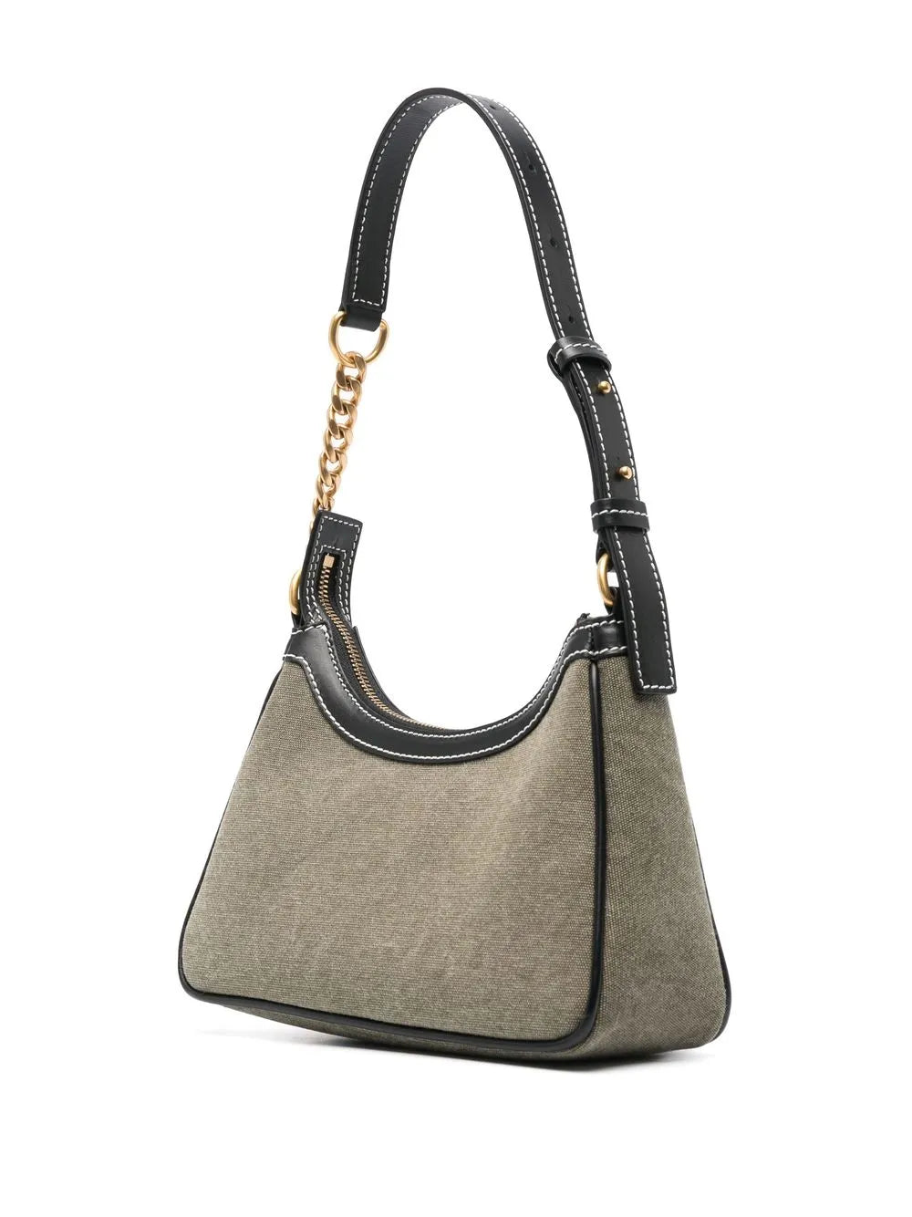 logo-print B-army shoulder bag