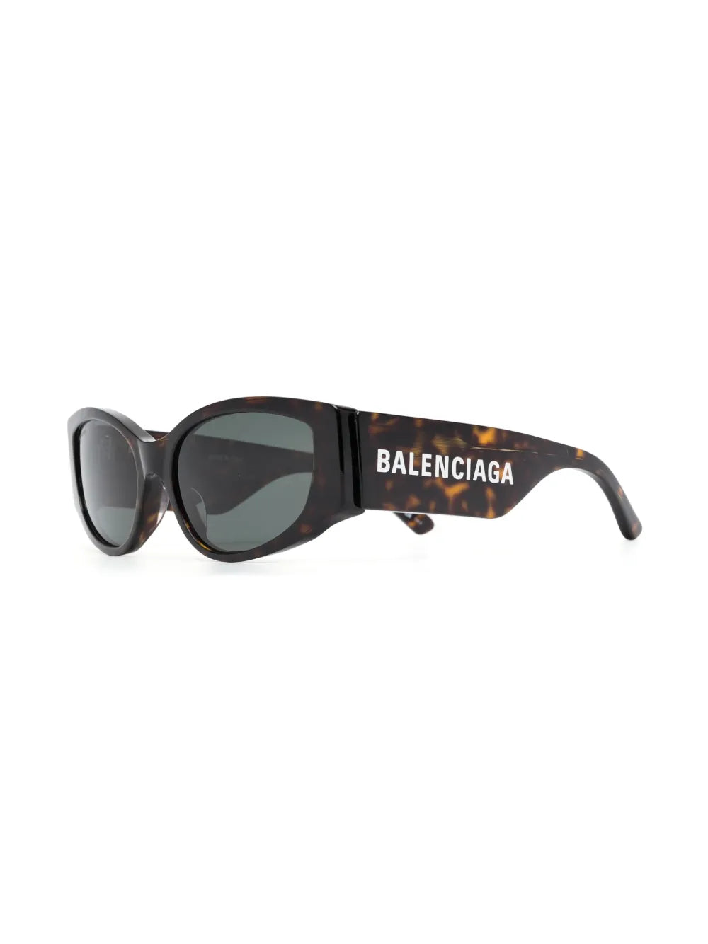 logo-print biker sunglasses