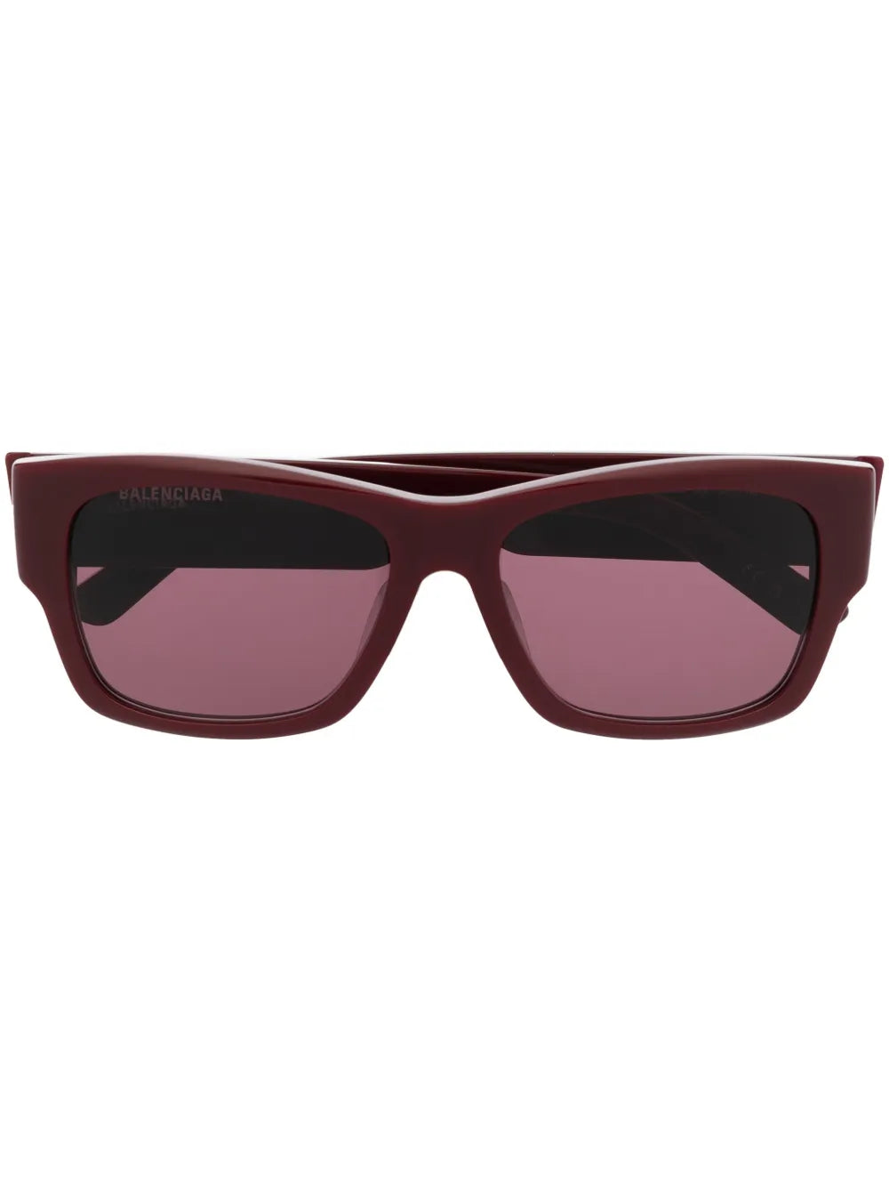 enamelled-logo square-frame sunglasses