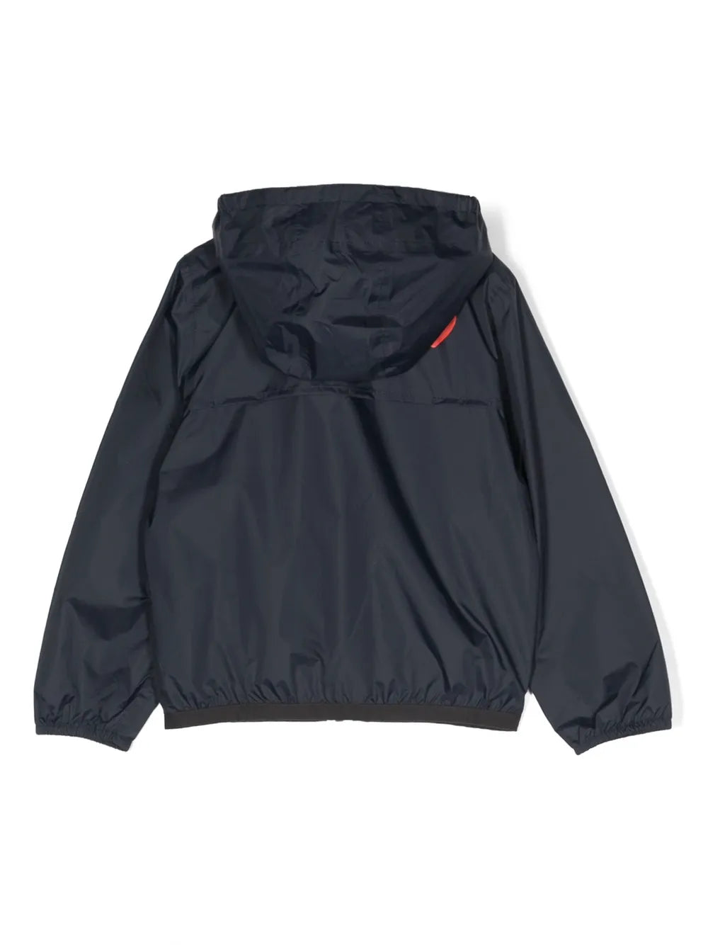 logo-patch hooded jacket