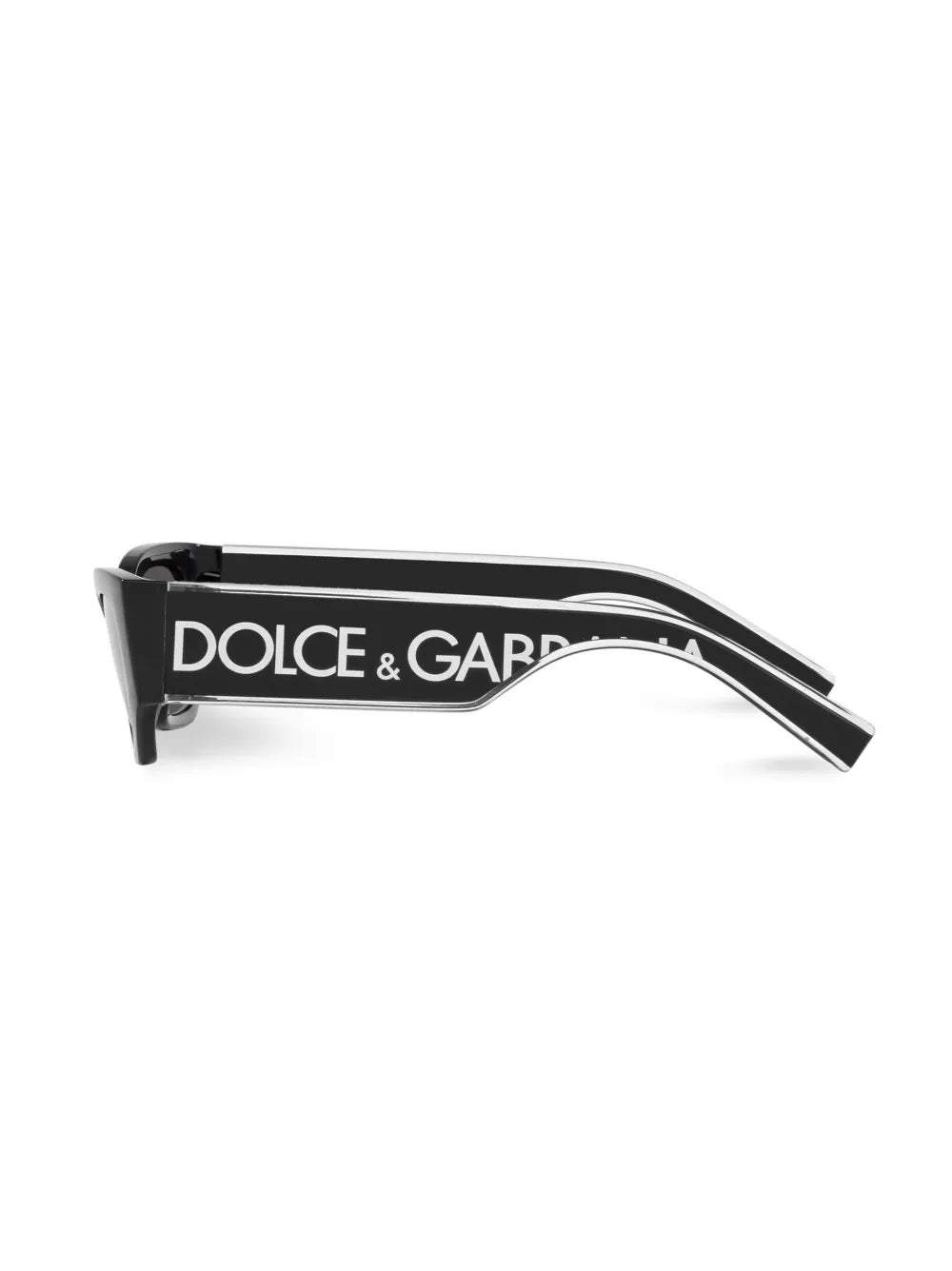 cat-eye frame logo-print sunglasses
