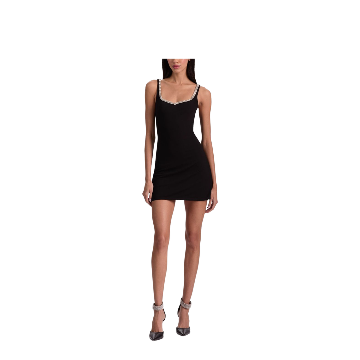 Embellished Mini Dress