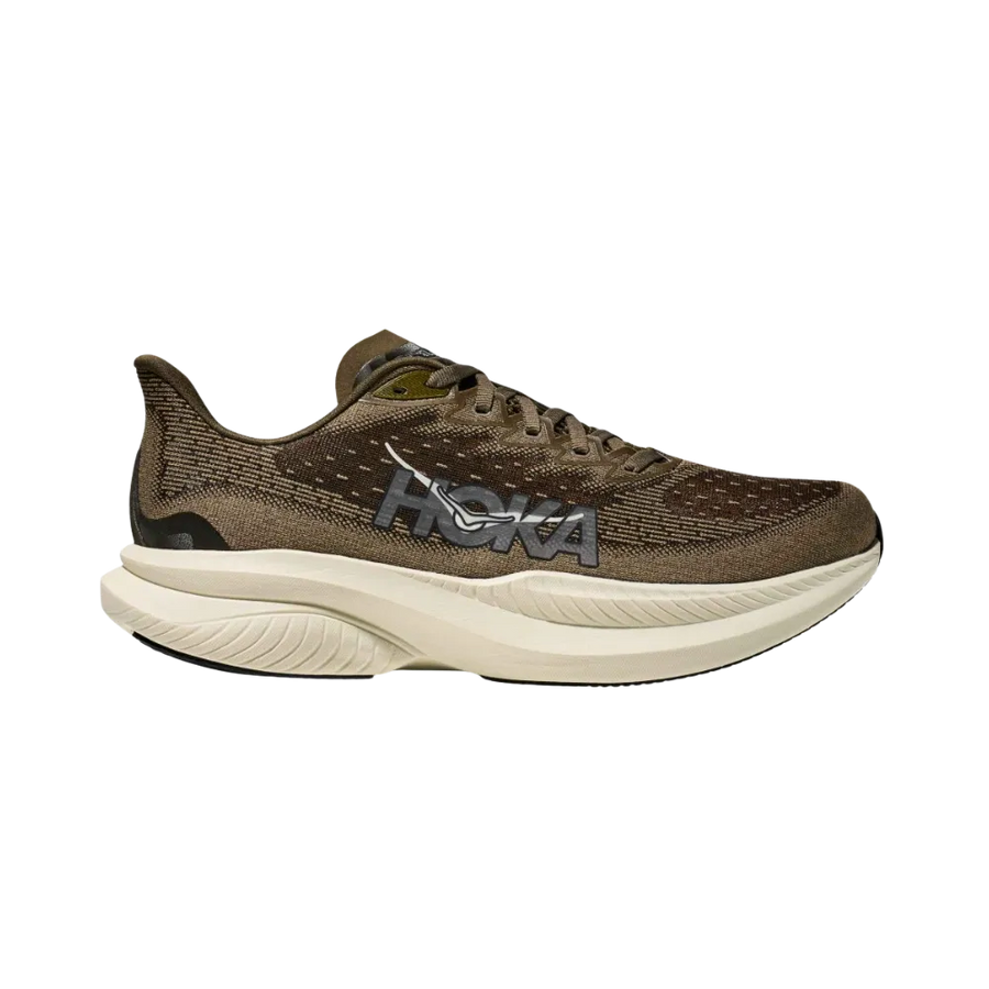 Hoka Mach 6 Antique Olive/Truffle Salt