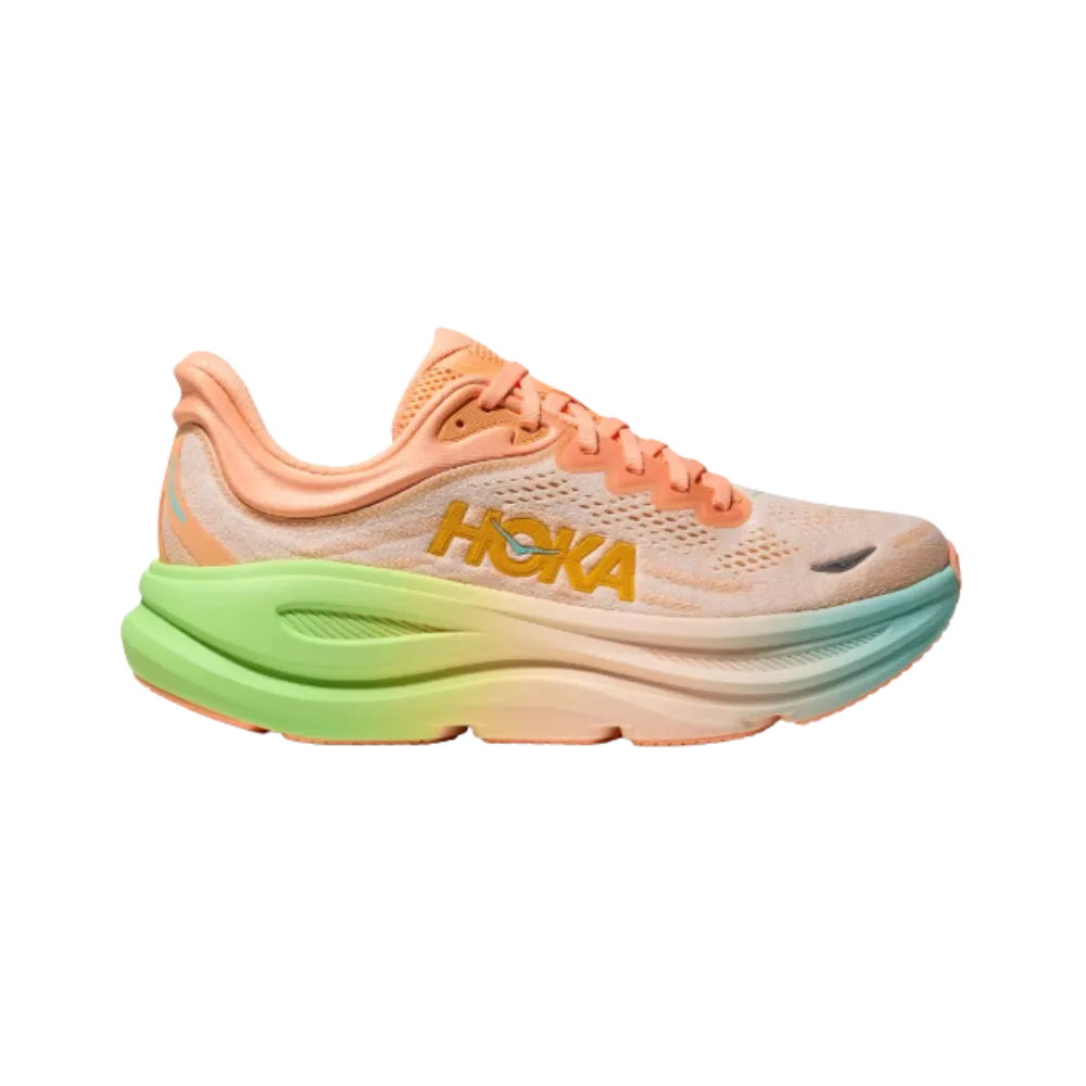 Hoka Bondi 9 frost / pale tangerine