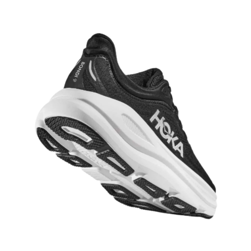 Hoka Bondi 9 Black And White