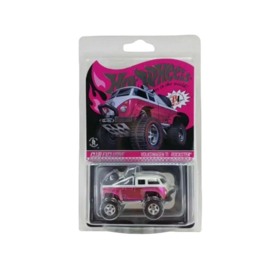 Hot Wheels RLC Volkswagen T1 Rockster Spectraflame Pink