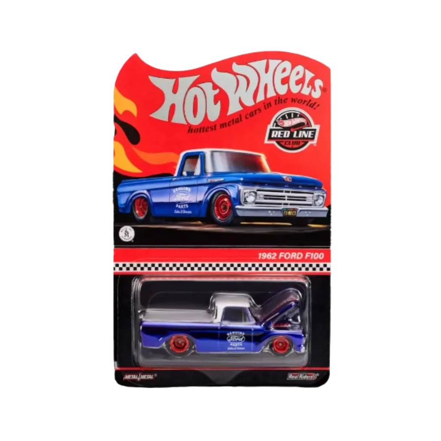 Hot Wheels RLC Exclusive 1962 Ford F100 Blue