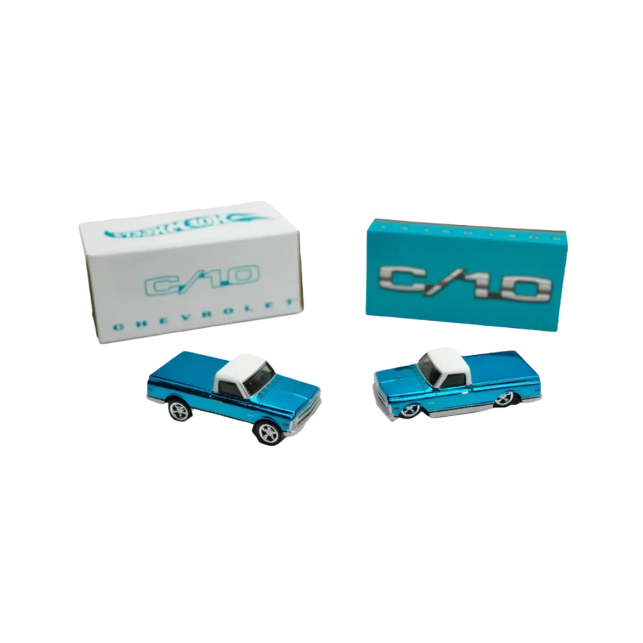 Hot Wheels RLC '69 Chevy C-10 Blue