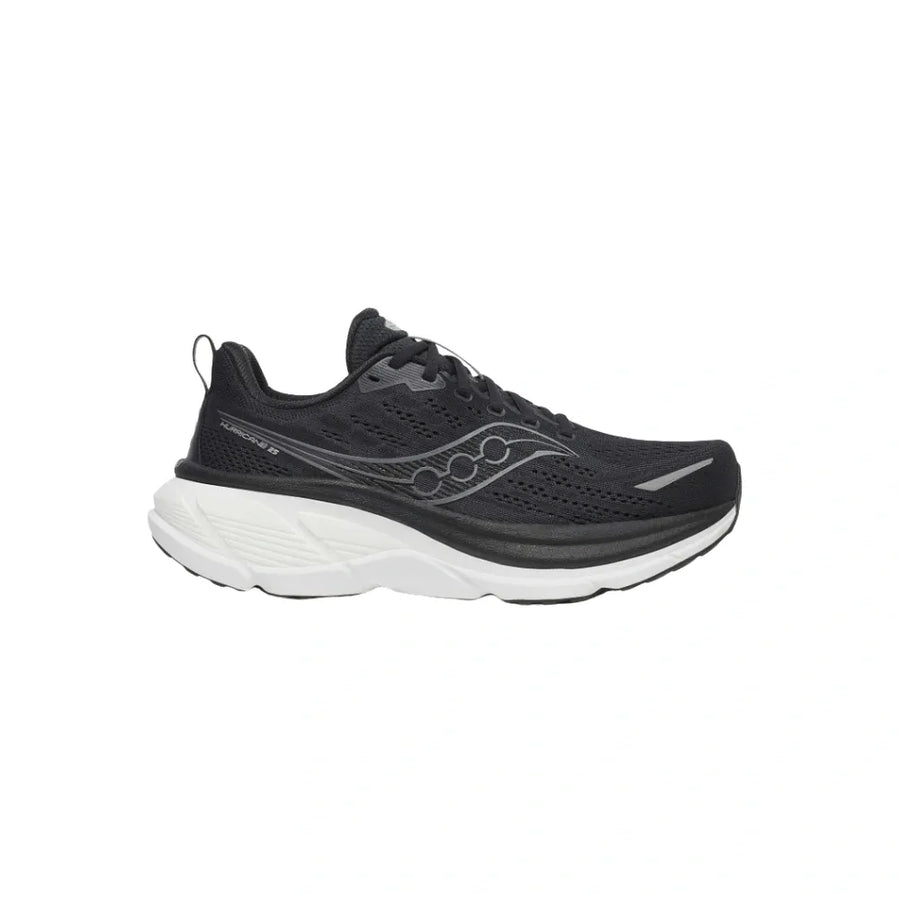 Saucony Hurricane 25 Black White