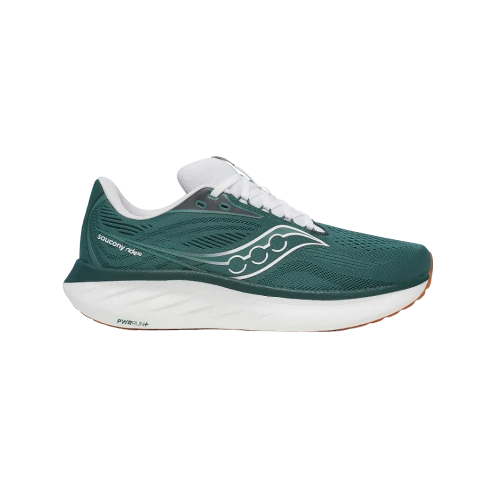 Saucony Ride 18 Pine White