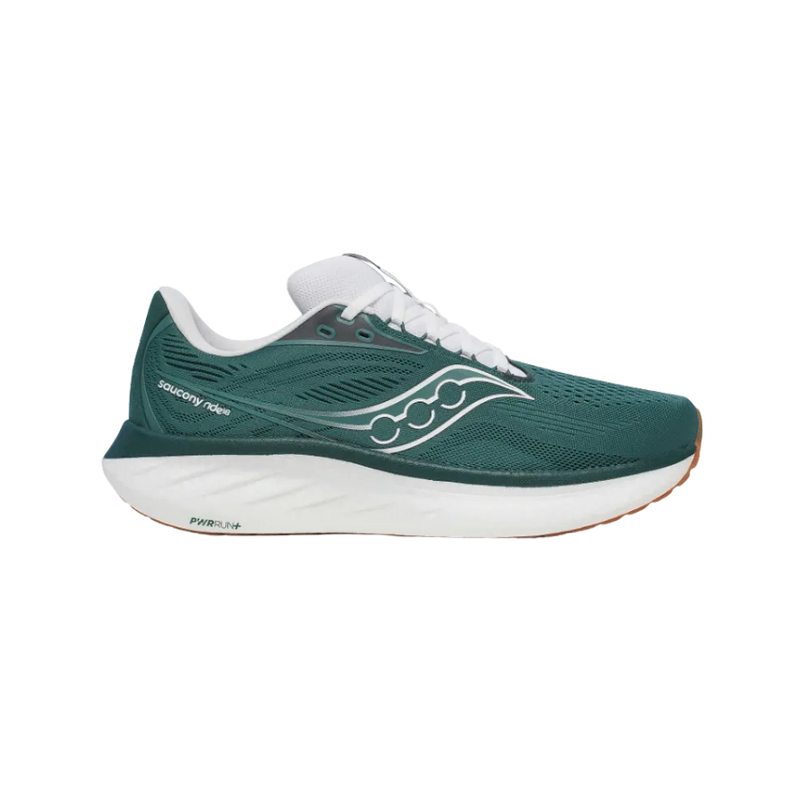 Saucony Ride 18 Pine White