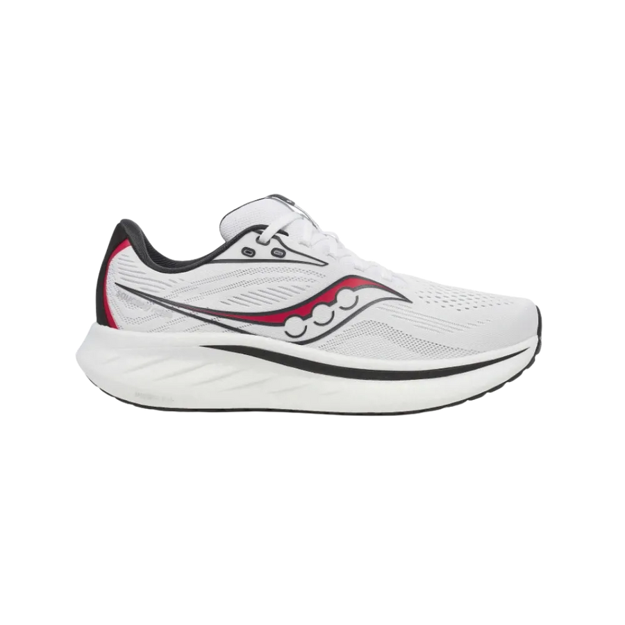 Saucony Ride 18 White Black