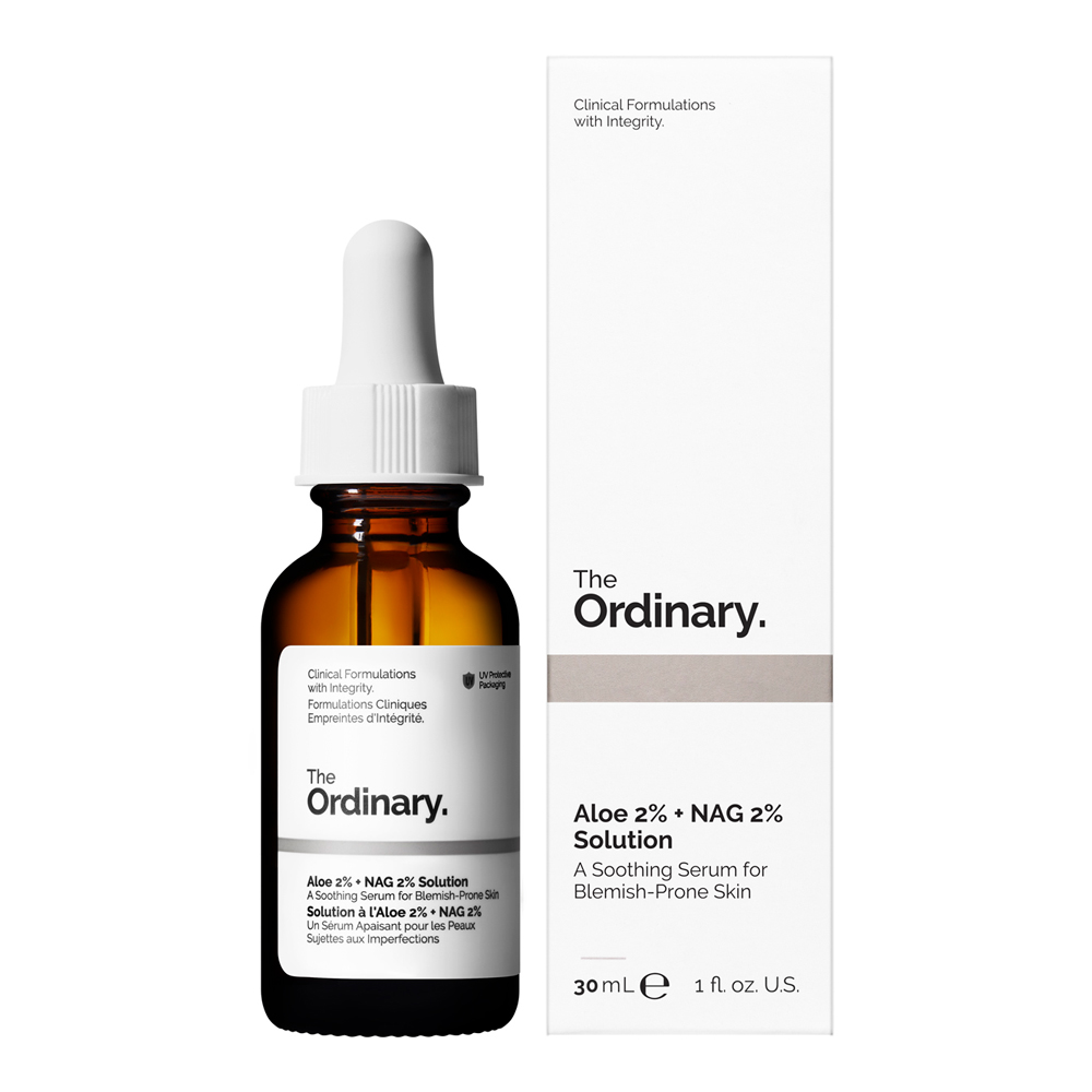 Aloe 2% + NAG 2% Solution Serum