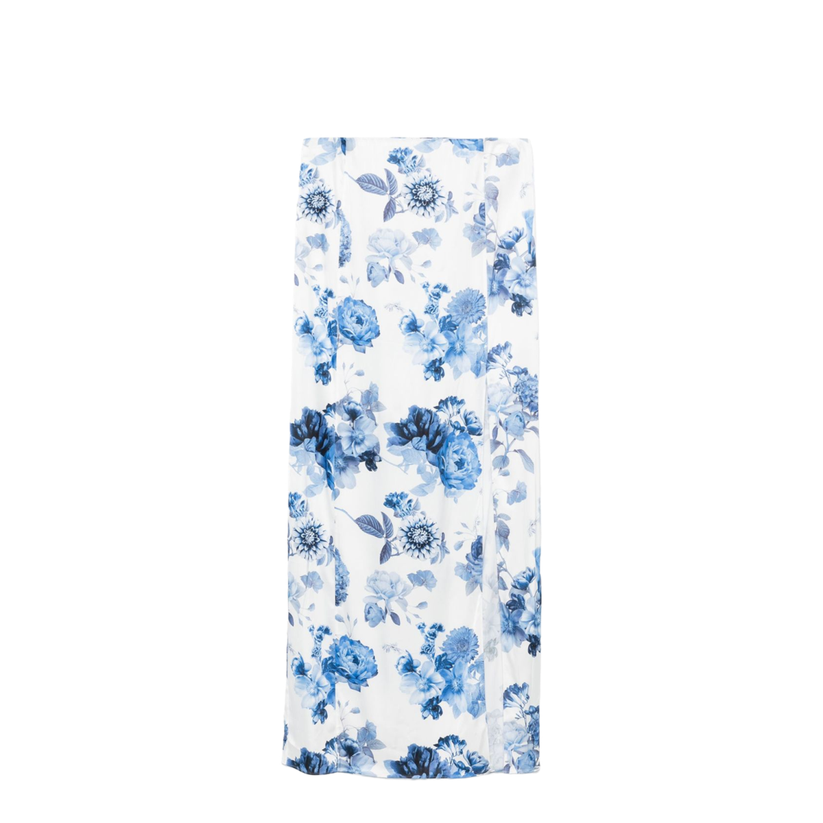 Floral Print Maxi Skirt In Multicolour