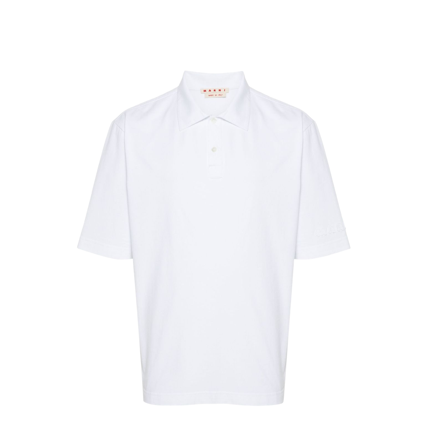 White Organic Cotton Polo