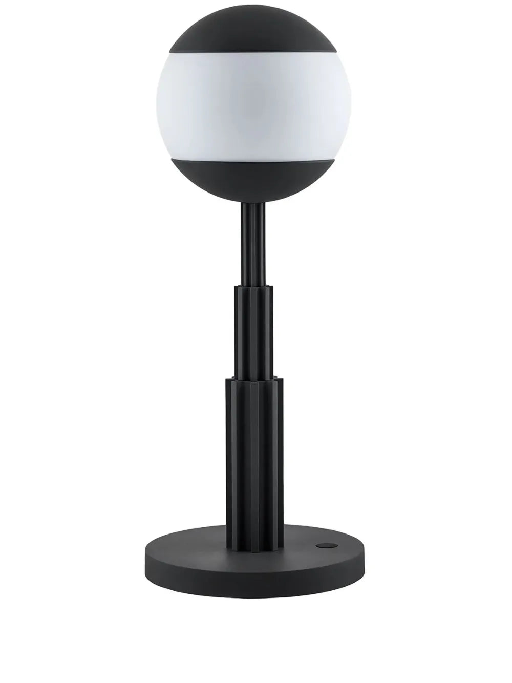 circular-design table lamp