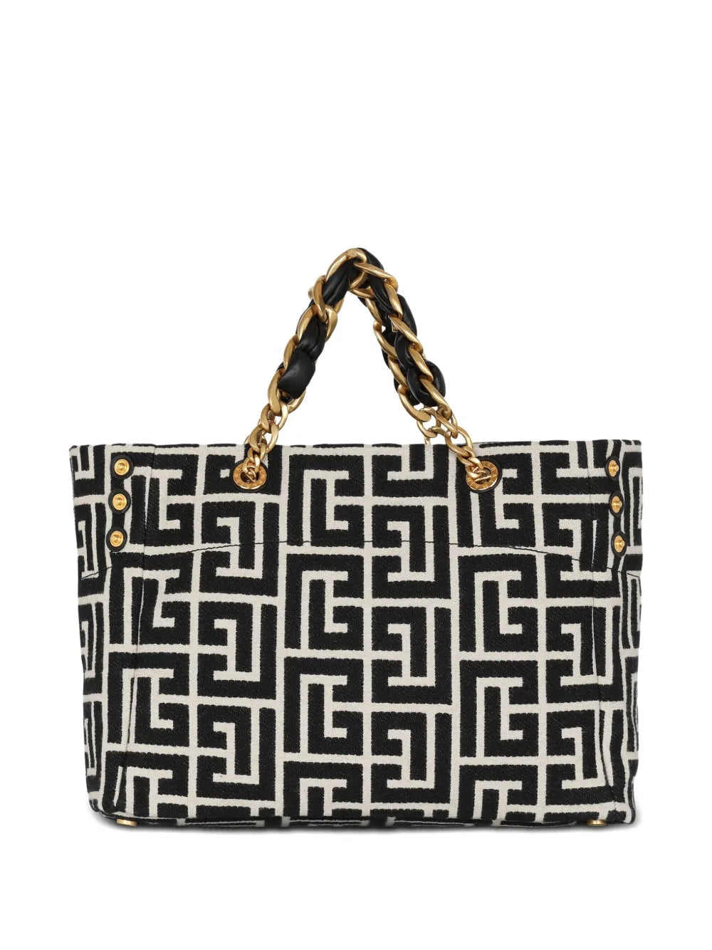 logo-plaque tote bag