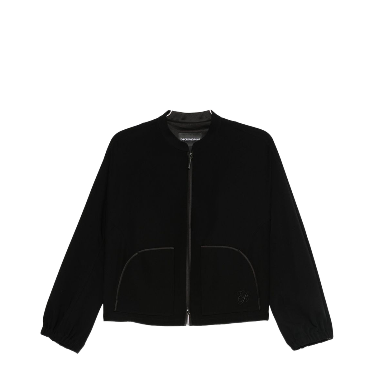 Technical Cady Blouson with Logo Embroidery