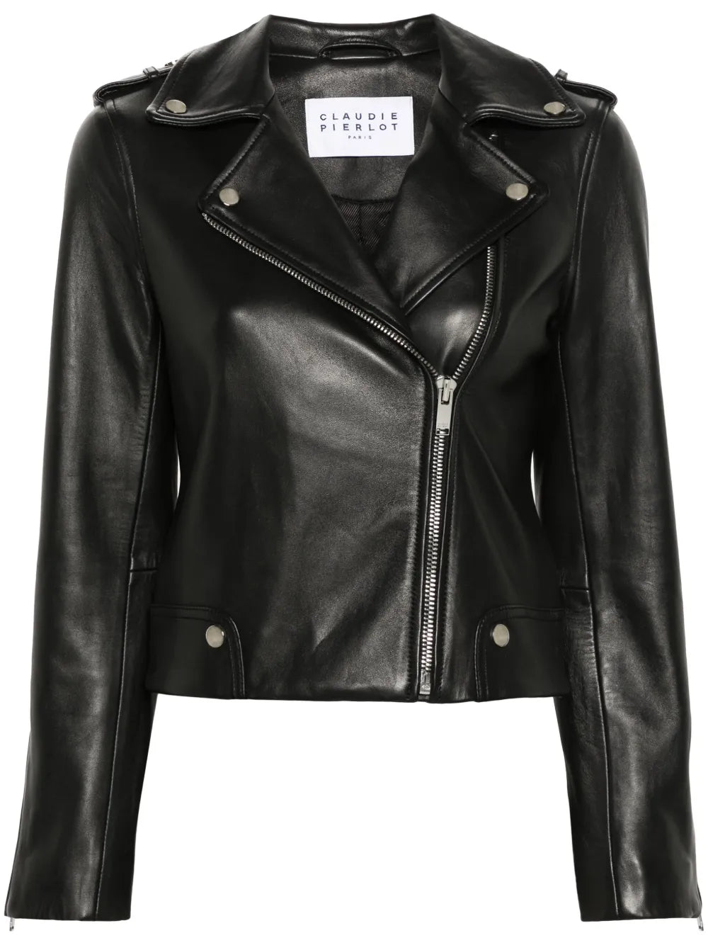leather biker jacket