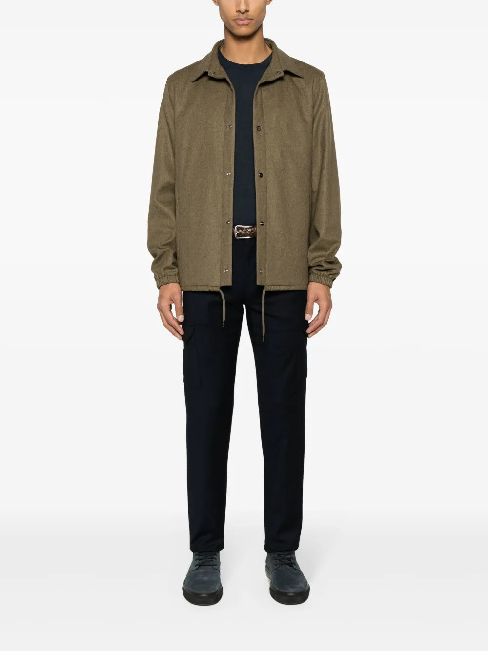 Wool Cargo Trousers