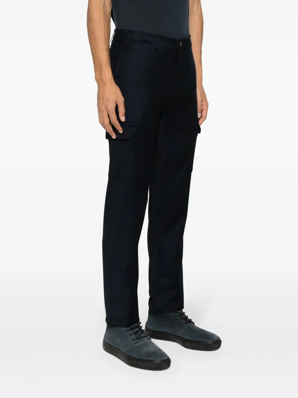 Wool Cargo Trousers