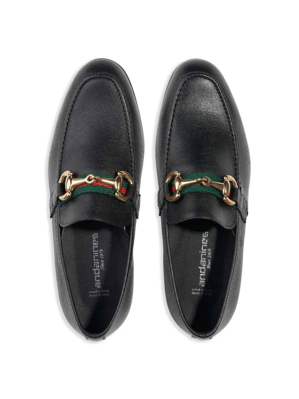 horsebit-detail leather mocassins