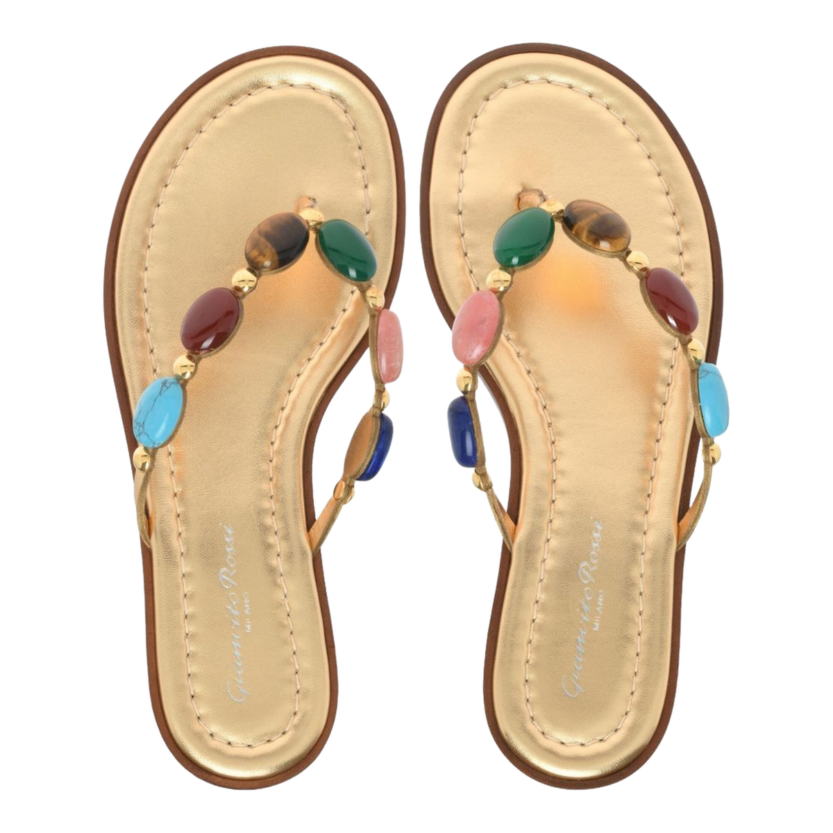 Sandals Leather Brown