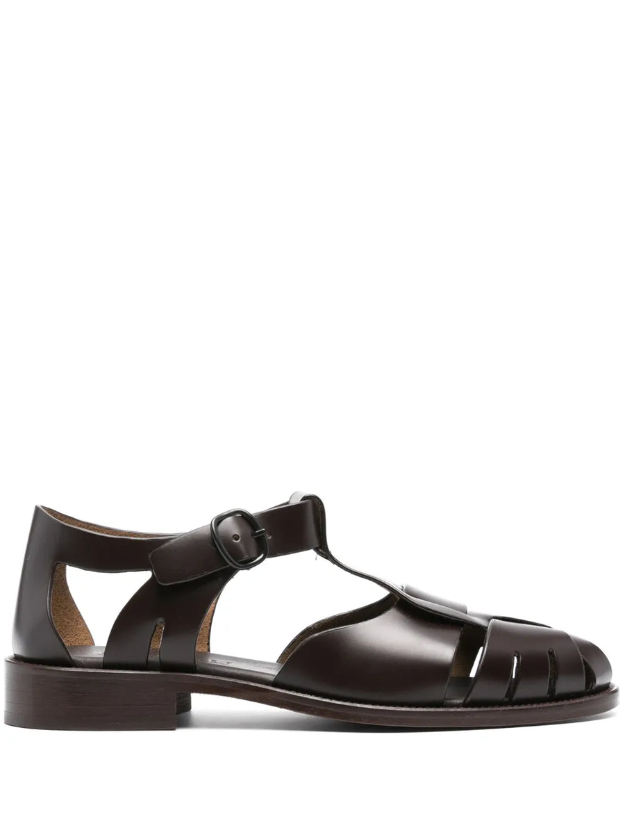 Pesca leather sandals