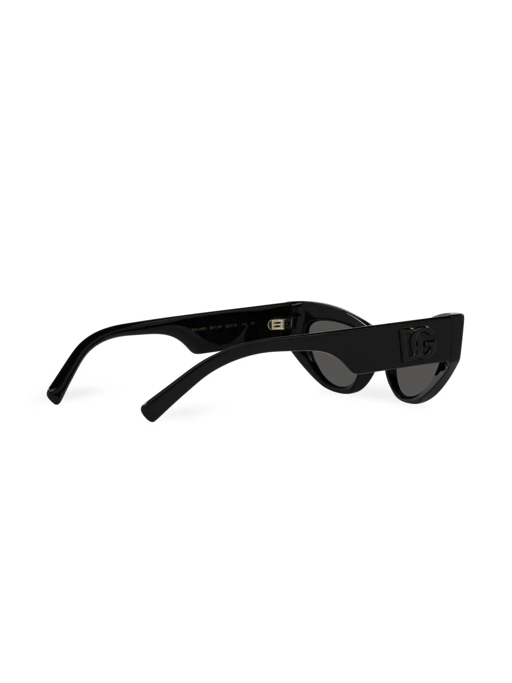 logo-embossed cat-eye frame sunglasses