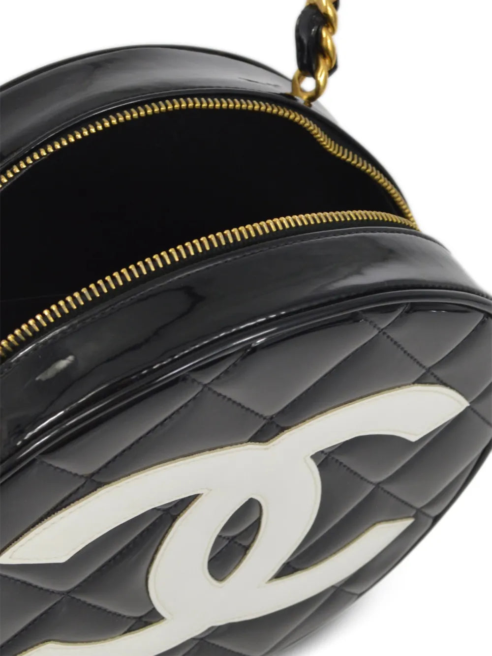 1994 CC round vanity handbag