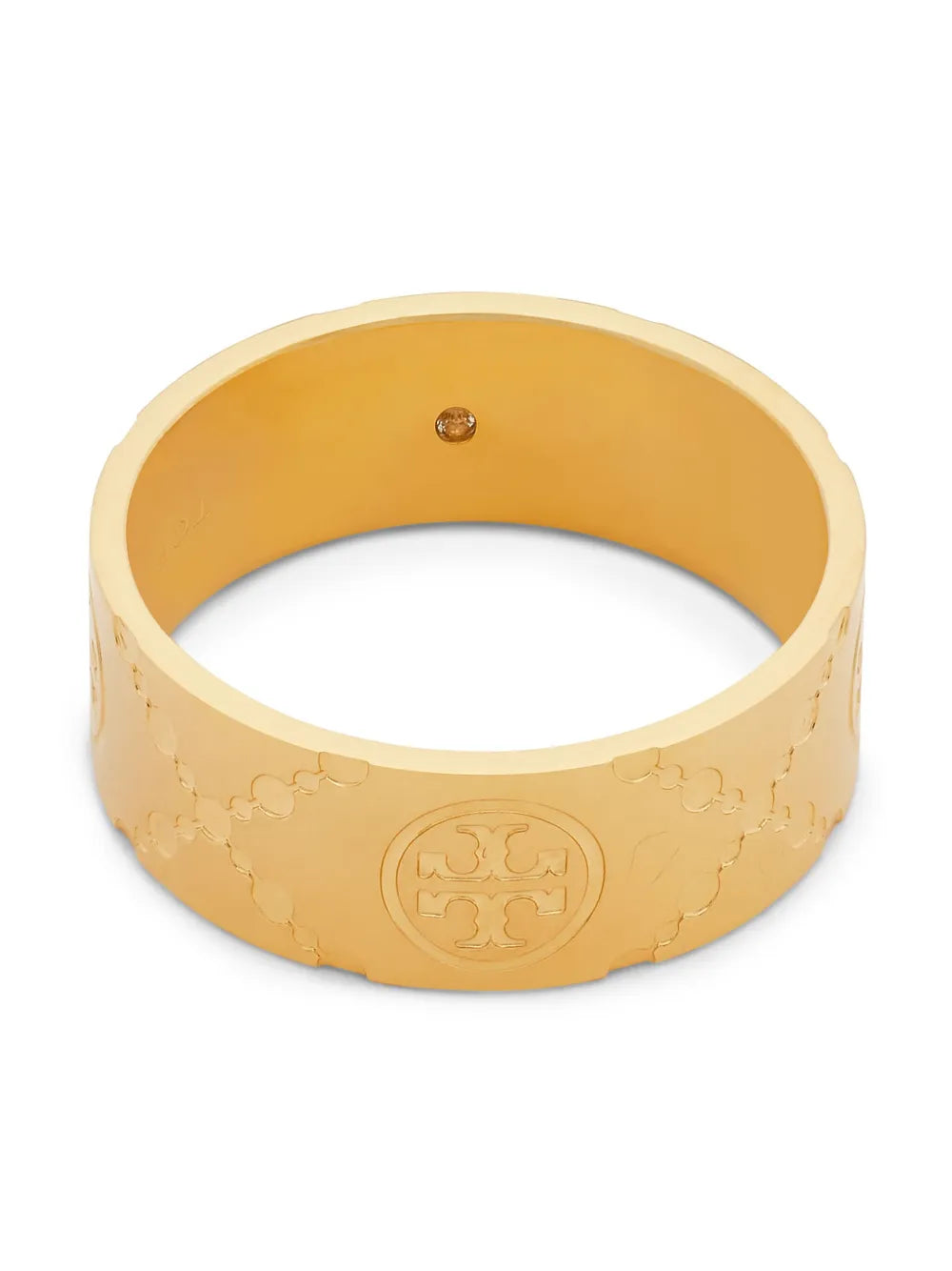 Double T polished-finish ring